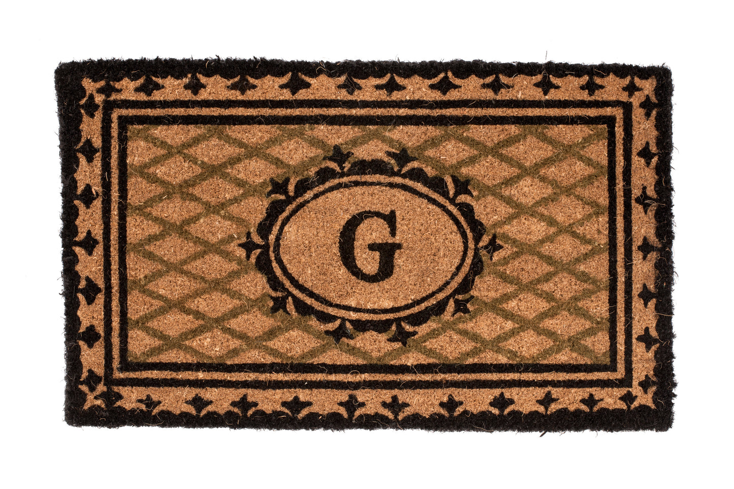 G132/30/Pe Creel Chateau Personalized Doormat