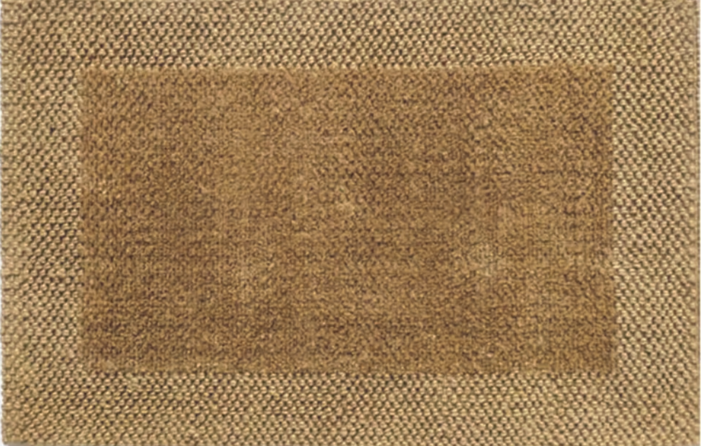 beige and brown rug jute bordered natural fiber design