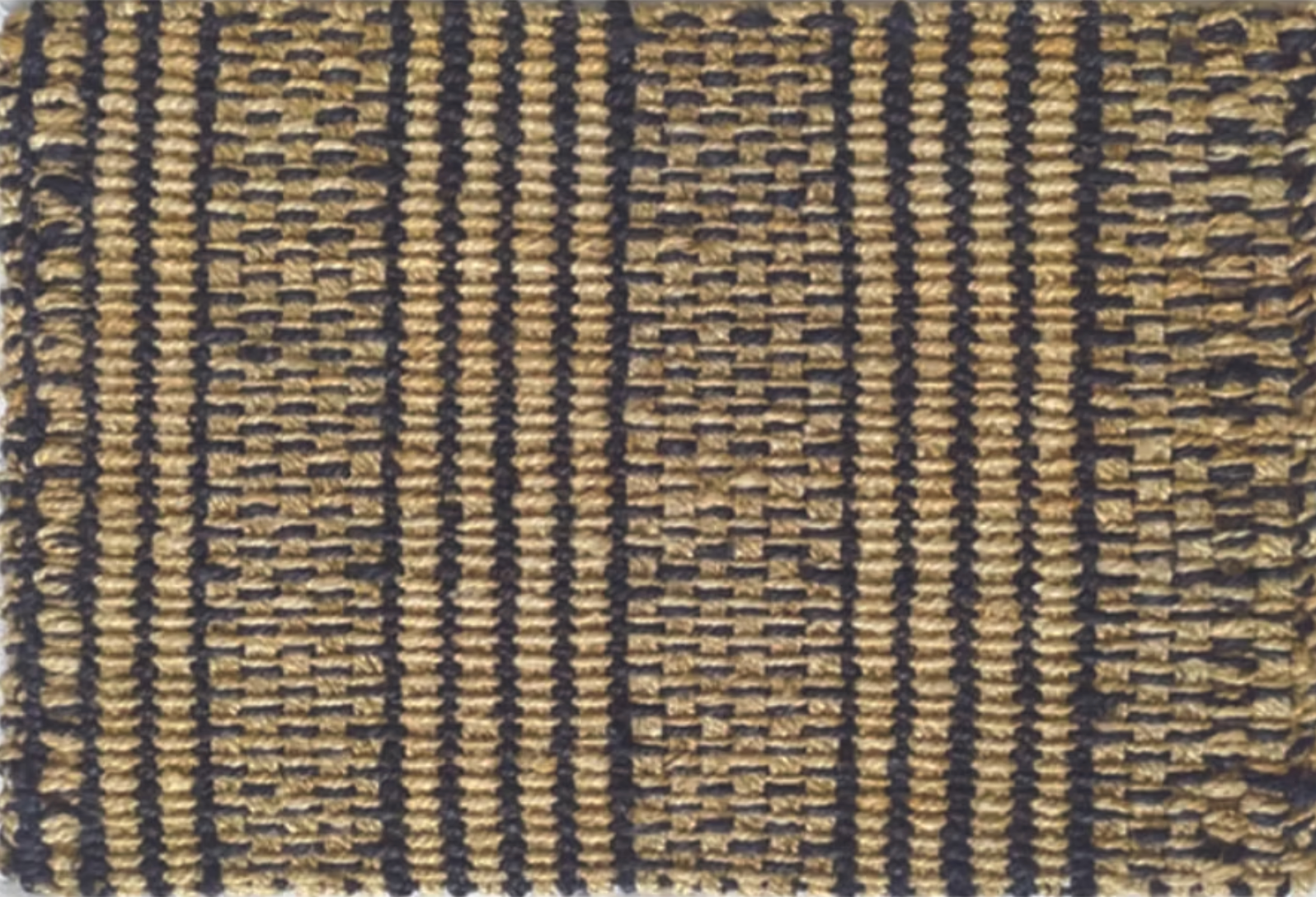 Black and beige striped jute rug natural fiber indoor entryway farmhouse area rug