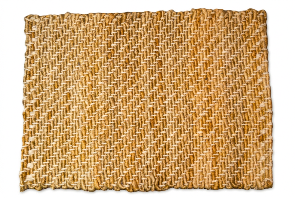 Enhanced White Stripe rug