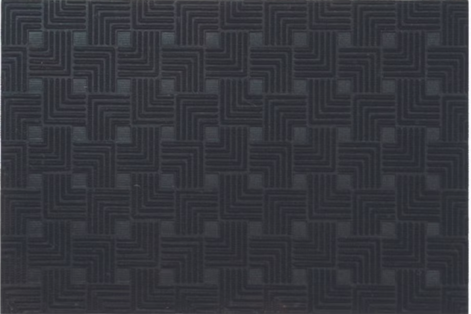 Grey black geometric Aqua Loc mat water and dirt trapping non slip indoor entryway floor mat