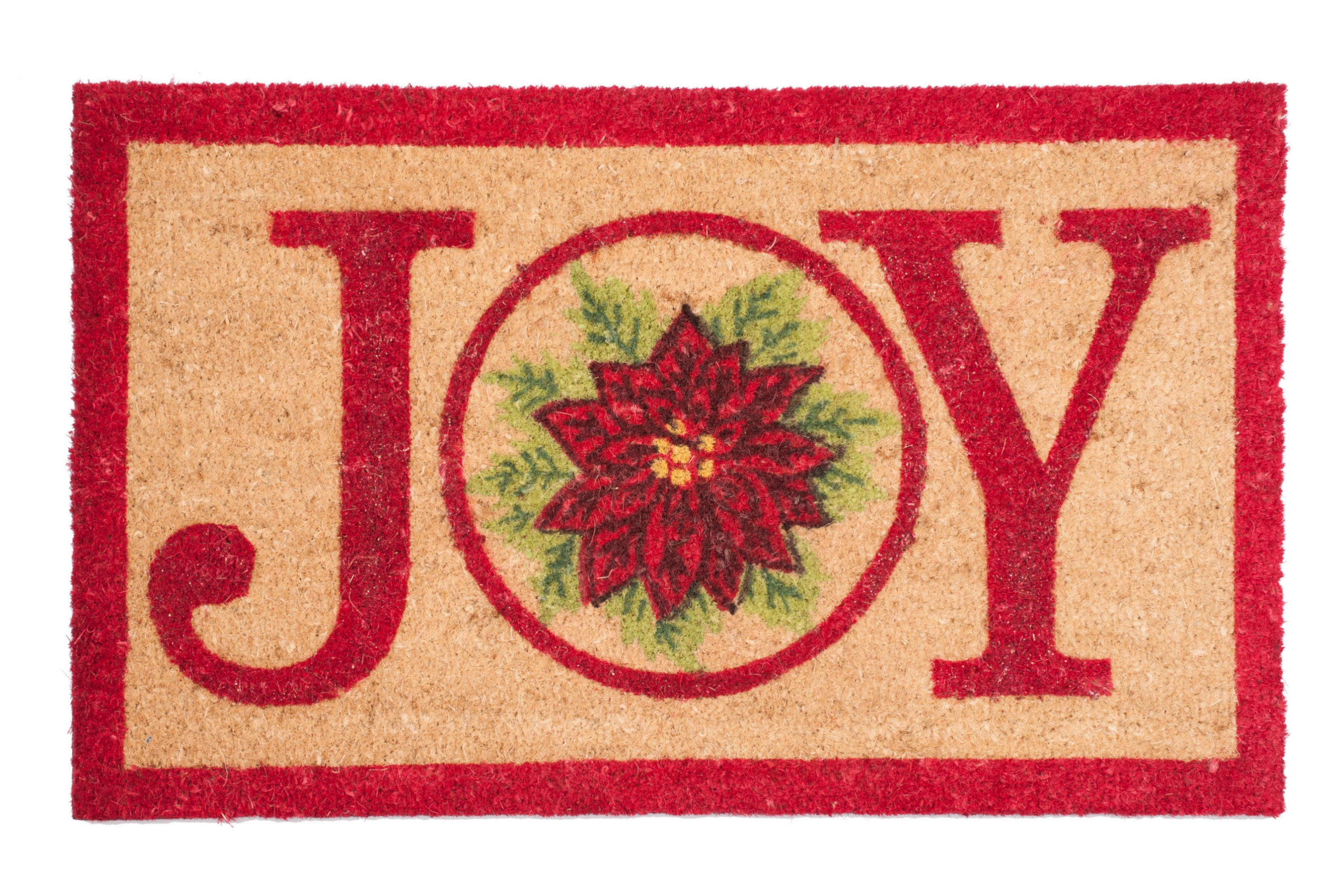 Joy Door Mat – Festive Holiday Entryway Decor for Christmas
