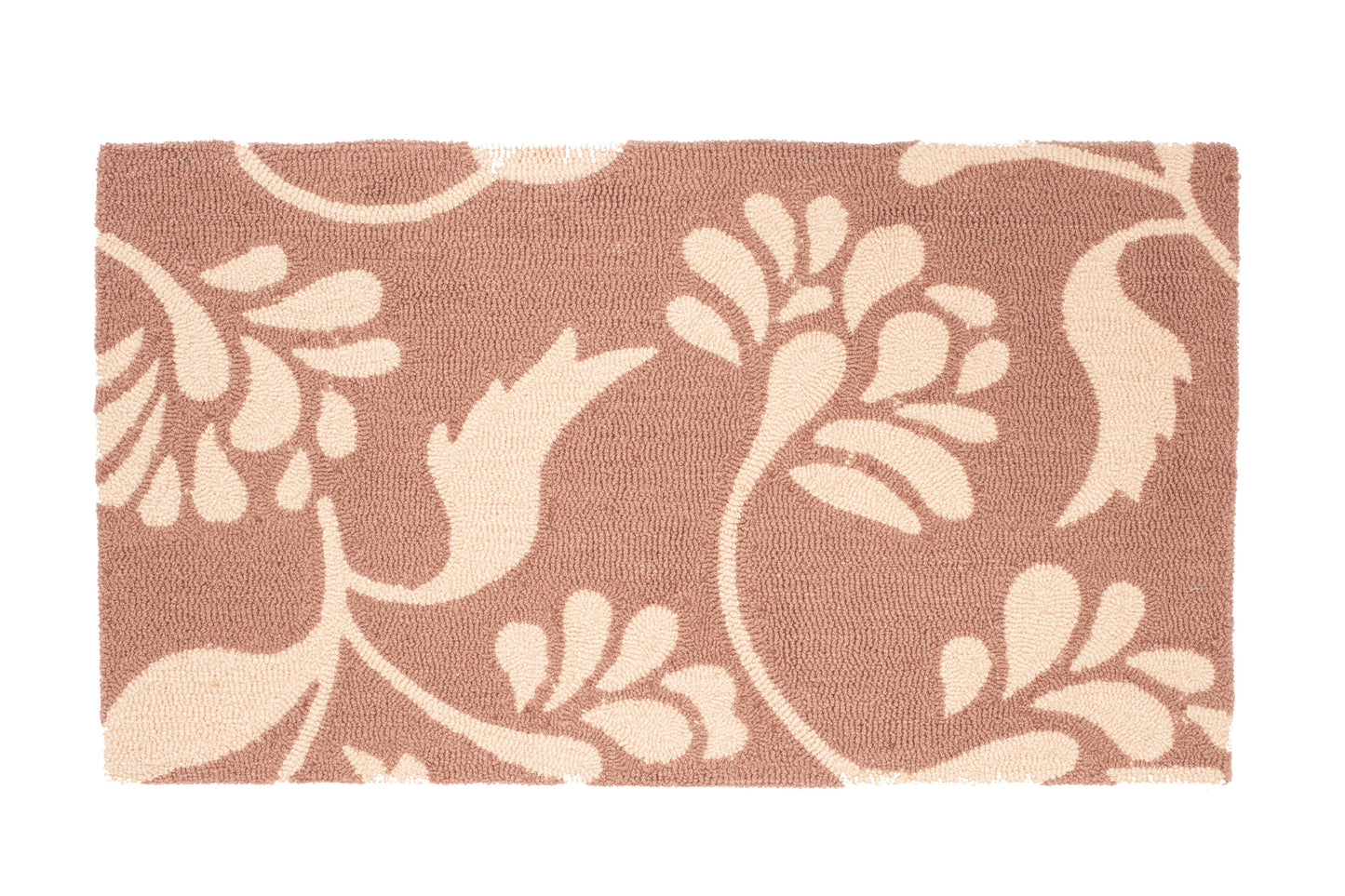 Meadows brown doormat durable indoor outdoor entryway rug with textured surface