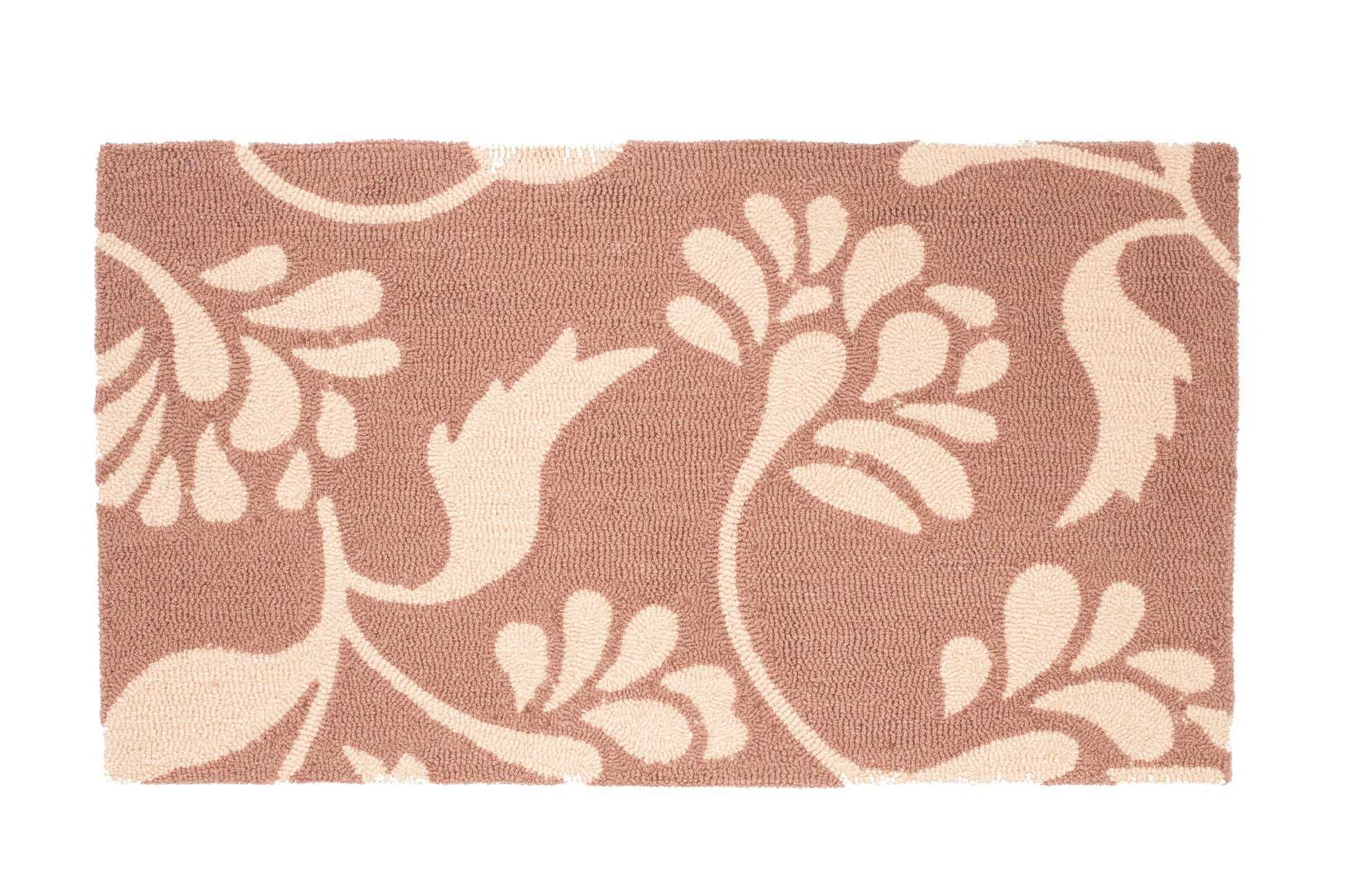 Meadows brown doormat durable indoor outdoor entryway rug with textured surface