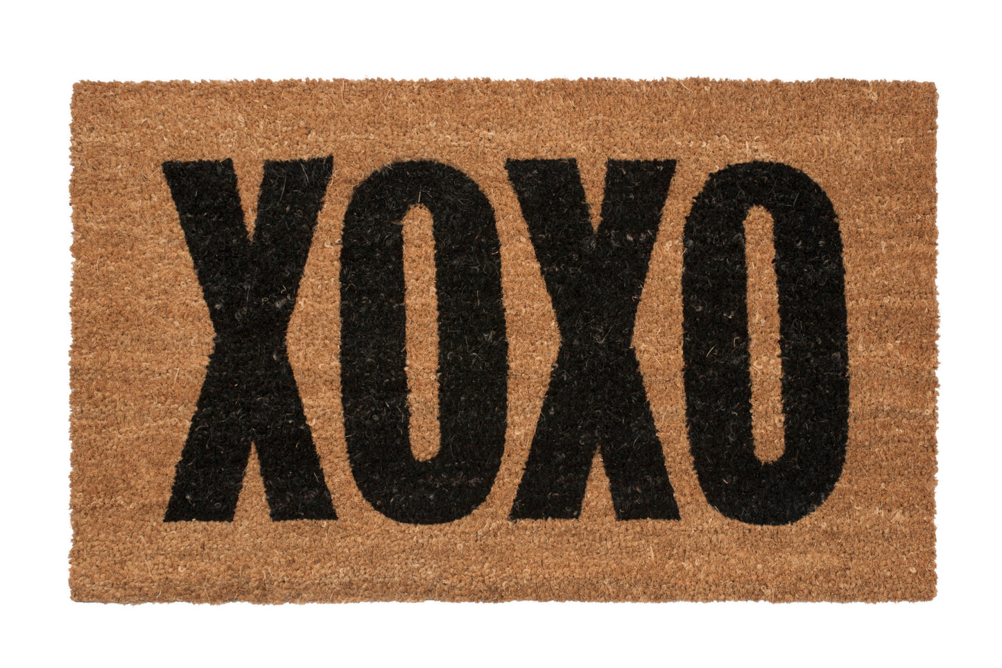 XOXO hugs and kisses valentines door mat romantic coir welcome mat indoor outdoor entryway